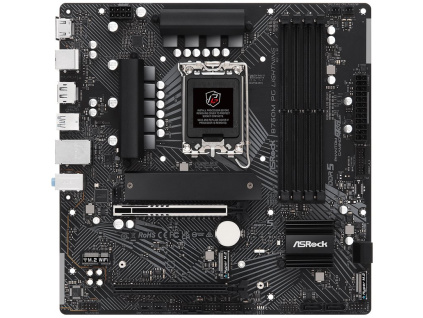 ASRock B760MPG Lightning / Intel B760 / LGA1700 / 4x DDR5 / 3x M.2 / HDMI / DP / USB-C / mATX, B760M PG LIGHTNING