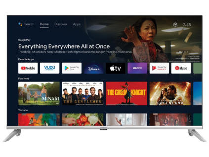 STRONG SMART LED TV 43"/ SRT43UD6593/ UHD/ 3840x2160/ DVB-T2/C/S2/ H.265/HEVC/ 3x HDMI/ 2xUSB/ Wi-Fi/ LAN/ G/ ANDROID 11, SRT43UD6593