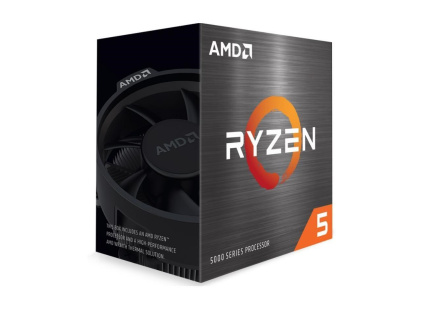 CPU AMD RYZEN 5 5600, 6-core, 3.5GHz, 35MB cache, 65W, socket AM4, BOX, 100-100000927BOX