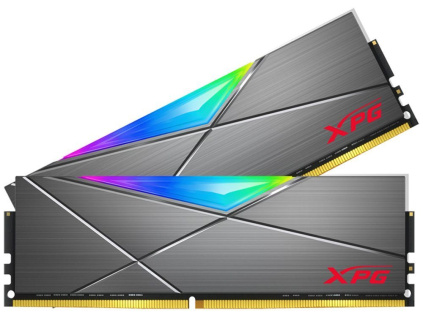 ADATA XPG DIMM DDR4 16GB (Kit of 2) 3200MHz CL16, Spectrix D50, Černá, AX4U32008G16A-DT50