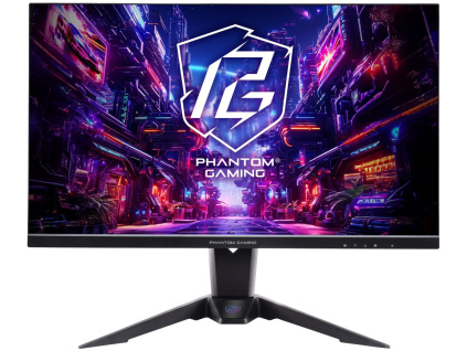 Phantom Gaming by Asrock monitor PG27QFT2A 27"/IPS/2560x1440/180Hz/400cd/m2/1ms/2xHDMI/DP/AMD FreeSync/výškově nast., 90LXA0B0-A0E0A0J
