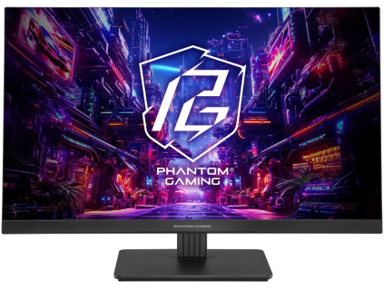 Phantom Gaming by Asrock monitor PG27FFT1B 27" /IPS/1920x1080/180Hz/ 450cd/m2/1ms/ 8bit/DP/2x HDMI/repro/VESA, 90LXA0D0-A0E1A0V