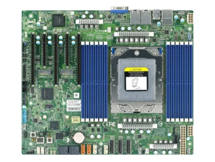 SUPERMICRO MB 1xSP5 (Epyc 9004), 12x DDR5, 8x SATA+6x NVMe/16xSATA+4xNVMe, 2x M.2, PCIe 5.0 (3 x16, 2 x8), 2x1Gb,IPMI 5Y, MBD-H13SSL-N-B-5Y
