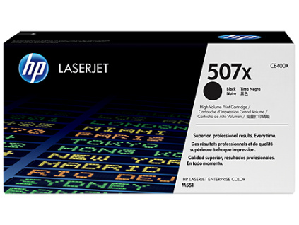 HP Toner č.507X LaserJet čierny, CE400X