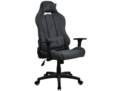 AROZZI herní židle TORRETTA Soft Fabric v2/ látkový povrch/ tmavě šedá, TORRETTA-SFB-DG2