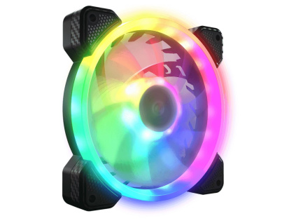 COUGAR ventilátor VORTEX VX 120 ARGB 120mm hydro dynamic bearings, lightning & power management, CF-VX12HB-RGB