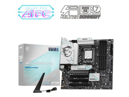 MSI B860M GAMING PLUS WIFI/LGA 1851/mATX, B860M GAMING PLUS WIFI