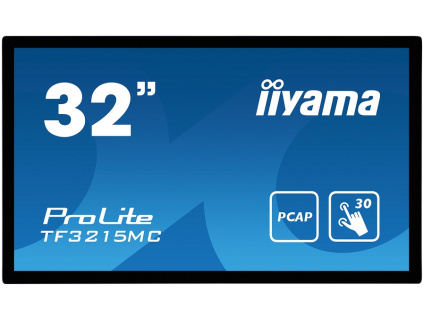 32'' iiyama TF3215MC-B2: FHD,30P,VGA,HDMI,24/7, TF3215MC-B2