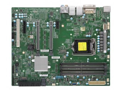 SUPERMICRO MB 1xLGA1151 (Xeon E-2xx,core), C246,4xDDR4,8xSATA3,2xM.2,4xPCIe 3.0 (x16,x8,x4,x1),HDMI,DP,DVI,Audio,2x LAN, MBD-X11SCA-B