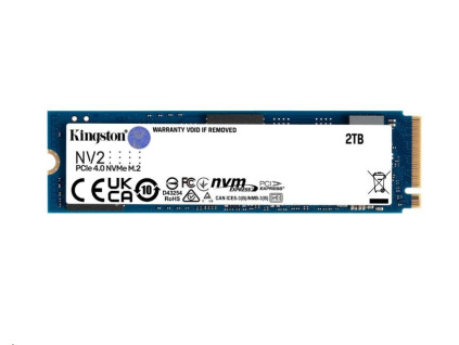 Kingston SSD 4TB (4000GB) NV3 M.2 2280 NVMe™ PCIe Gen (R: 6000MB/s; W: 5000MB/s), SNV3S/4000G
