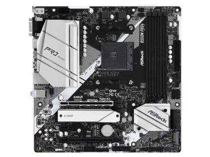 ASROCK B550M PRO4 (AM4, amd B550, 4xDDR4 4733, 6xSATA3, 7.1, VGA+HDMI +DPort, M.2, USB3.2, mATX), B550M PRO4