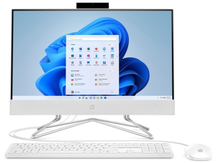 HP 22-dd0051nc/ AiO / Ryzen 3 3250U/ 8GB DDR4/ 512GB SSD/ Radeon™ Integrated/ 22" FHD matný/ bez OS/ bílý/ kbd+myš, 73C92EA#BCM