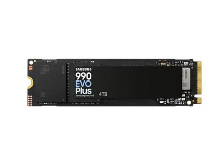 SAMSUNG 990 EVO PLUS 4TB NVMe SSD M.2 PCIe 5.0x2 NVMe 2.0 (čtení max. 7150MB/s, zápis max. 6300MB/s), MZ-V9S4T0BW
