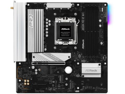 ASROCK B850M PRO RS WIFI (AM5, amd B850, 4xDDR5, PCIE 5.0, HDMI, 4xSATA3 +2xM.2, USB3.2 G2, GLAN 2,5G, mATX), B850M PRO RS WIFI