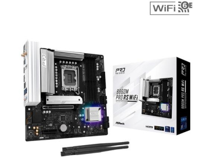 ASROCK B860M PRO RS WIFI (intel 1851, 4xDDR5, mATX), B860M PRO RS WIFI