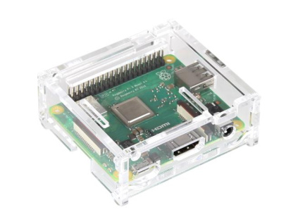 JOY-IT RASPBERRY PI case Acryl Fan pro Raspberry Pi 3A+, RB-CaseA+01