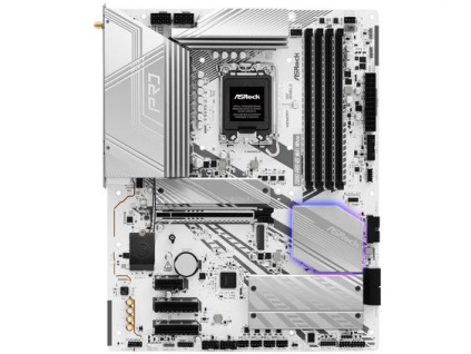 ASROCK Z890 PRO RS WIFI WHITE (intel 1851, 4xDDR5, ATX, WIFI, HDMI+Dport), Z890 PRO RS WIFI WHITE