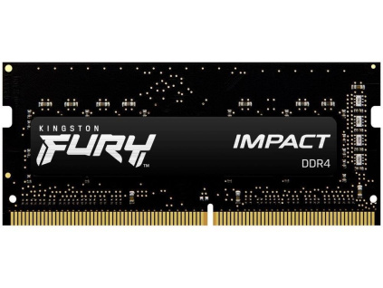 KINGSTON SODIMM DDR4 16GB 3200MT/s CL20 FURY Impact, KF432S20IB/16