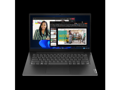Lenovo V/V14 G4 AMN/R5-7520U/14''/FHD/8GB/256GB SSD/AMD int/W11P/Black/2R, 82YT00JWCK