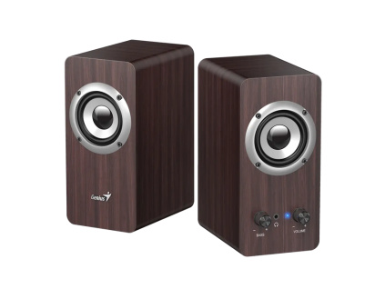 GENIUS SP-HF400 reproduktory, tmavé dřevo, 31730058404