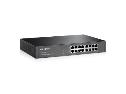 TP-Link TL-SF1016DS 16x 10/100Mbps Switch, TL-SF1016DS