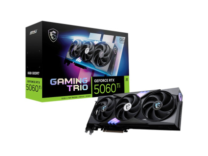 MSI RTX 5060 Ti 8G GAMING TRIO OC, RTX 5060 Ti 8G GAMING TRIO OC