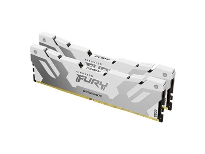 FURY Renegade Silver White DDR5 2 angle lg s