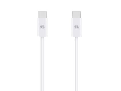 OBAL:ME LongRun USB-C/USB-C kabel 60W 2m White, 8596311294891