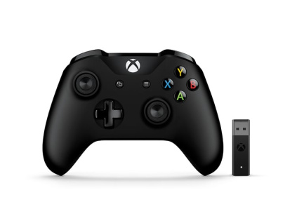 Microsoft Xbox One Gamepad + bezdrátový adaptér pro Windows 10 (v2)