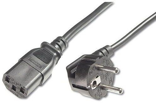 PREMIUMCORD Síťový napájecí kabel 230V k počítači, 2 m, kpsp2