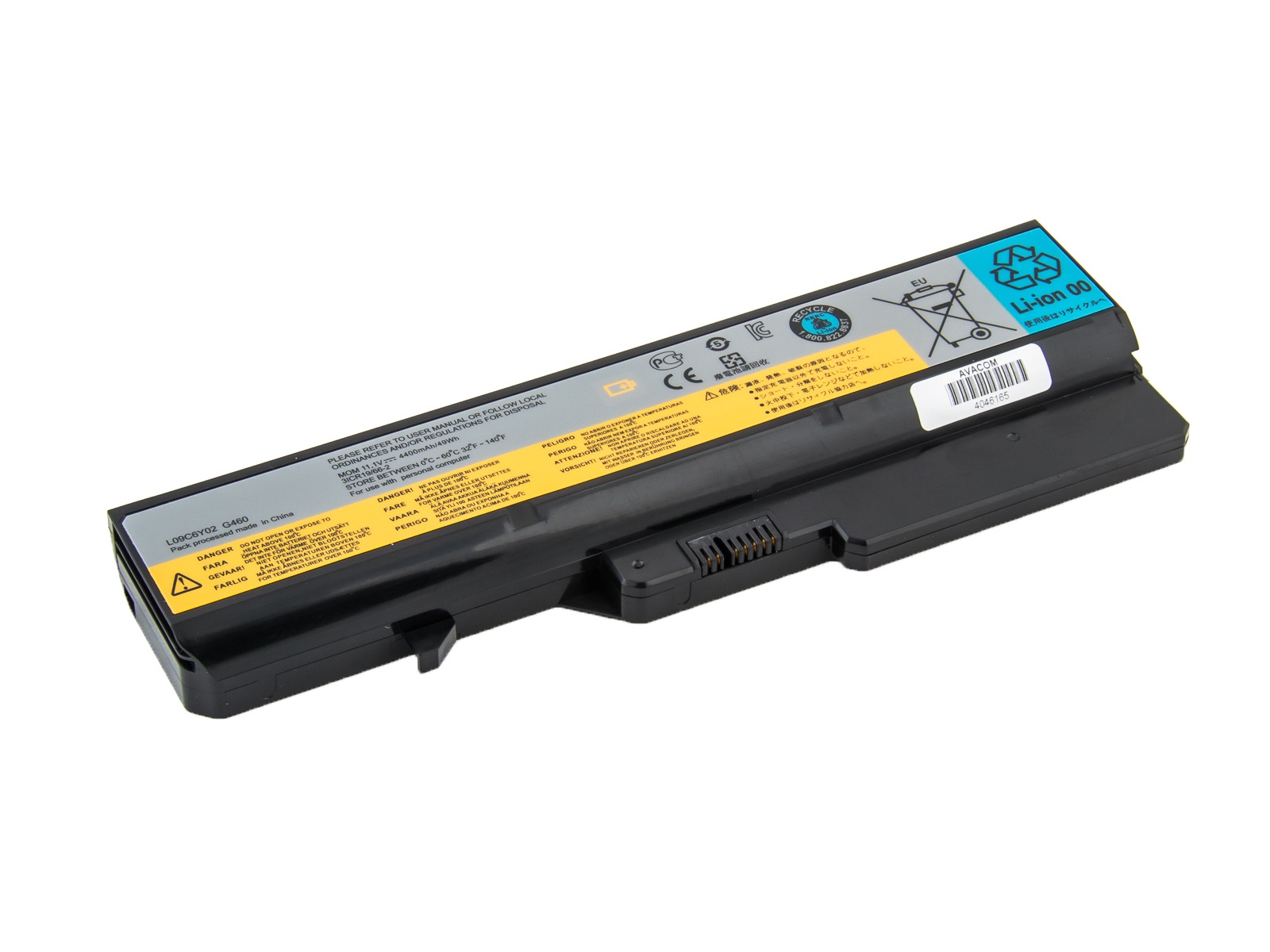 Baterie AVACOM NOLE-G560-N22 pro Lenovo G560, IdeaPad V470 series Li-Ion 10,8V 4400mAh, NOLE-G560-N22