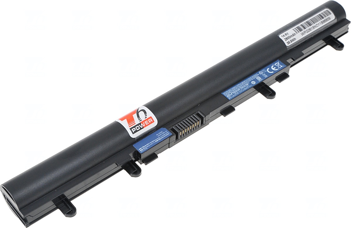 Baterie T6 power Acer Aspire V5-431, V5-471, V5-531, E1-410, E1-510, E1-570, 2600mAh, 38Wh, 4cell, NBAC0075