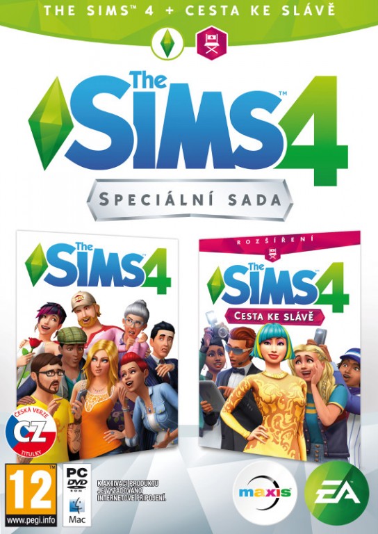 ELECTRONIC ARTS PC - The Sims 4 + Cesta ke slávě - bundle, 5035225122966
