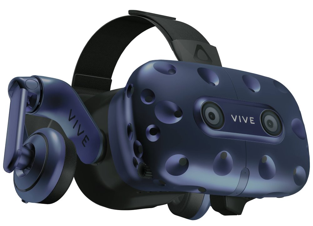HTC VIVE PRO Full kit Brýle pro virtuální realitu/ 2x externí snímače pohybu / 2x ovládač / link box / kompletní kabeláž, 99HANW003-00