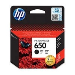 HP CZ101AE Ink Cart No.650 pro DJ2515,2645, 6,5ml, Black, CZ101AE#BHK