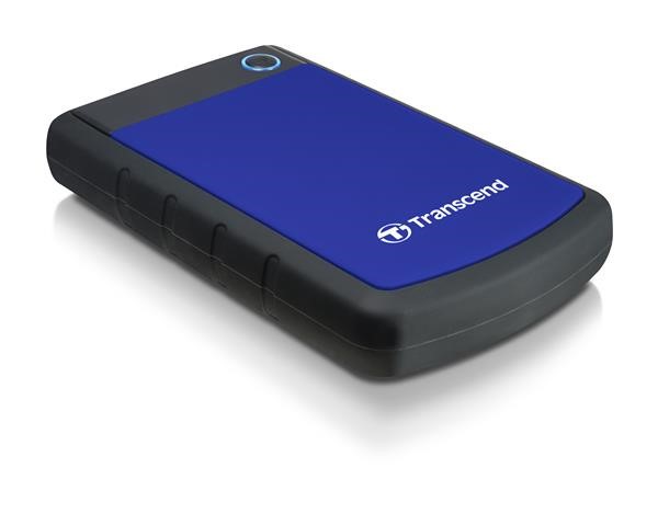 TRANSCEND externí HDD 2,5" USB 3.0 StoreJet 25H3B, 1TB, Blue (nárazuvzdorný), TS1TSJ25H3B