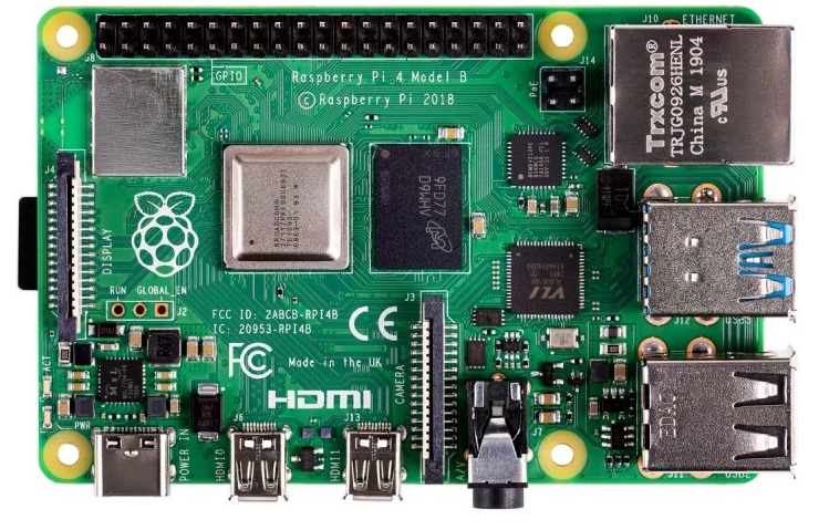RASPBERRY Pi 4 Model B 8GB jednodeskový počítač, Raspberry-PI-4-8GB