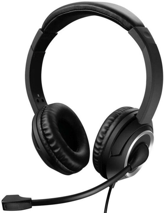 NONAME Sandberg PC sluchátka USB Chat Headset s mikrofonem, černá, 126-16