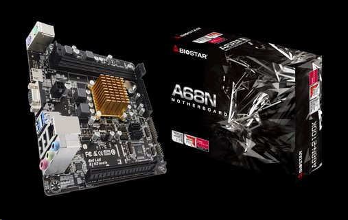 Mainboard,AMD E16010, Socket BGA FT3B , MiniITX, A68N2100K - KUPSIONLINE.CZ