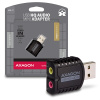 AXAGON ADA-17, USB2.0 - stereo HQ audio MINI adaptér, 24-bit/96kHz, ADA-17