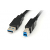 PremiumCord Kabel USB 3.0, A-B, 9pin, 2m, ku3ab2bk