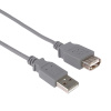 PremiumCord USB 2.0 kabel prodlužovací, A-A, 2m, kupaa2