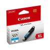 Canon CLI-551 XL C, azurová velká, 6444B001