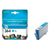 HP CB318EE Ink Cart No.364 pro D5460, C5380, 3ml, Cyan, CB318EE#BA3