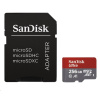 SanDisk MicroSDXC karta 256GB Ultra (100MB/s, A1 Class 10 UHS-I, Android, Memory Zone App) + adaptér
