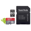SanDisk MicroSDHC karta 32GB Ultra (98MB/s, Class10, Android) + adaptér