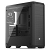 SilentiumPC skříň Regnum RG4T Pure Black TG / celoskleněná bočnice /ATX/ čtečka SD / USB 3.0 / regulace otáček/ černá, SPC178