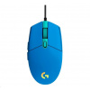 Logitech herní myš G102 2nd Gen LIGHTSYNC Gaming Mouse, USB, EER, Blue, 910-005801