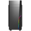 Zalman skříň T8 / middle tower / ATX / 1x120mm / 2xUSB 2.0 / USB 3.0 / RGB / černá, T8