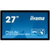 27'' iiyama TF2738MSC-B2: IPS, FullHD, capacitive, 10P, 500cd/m2, DP, HDMI, DVI, 16/7, IP1X, černý, TF2738MSC-B2
